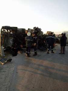 قتيل و3 جرحى في حادث مرور بعين الحجل في المسيلة