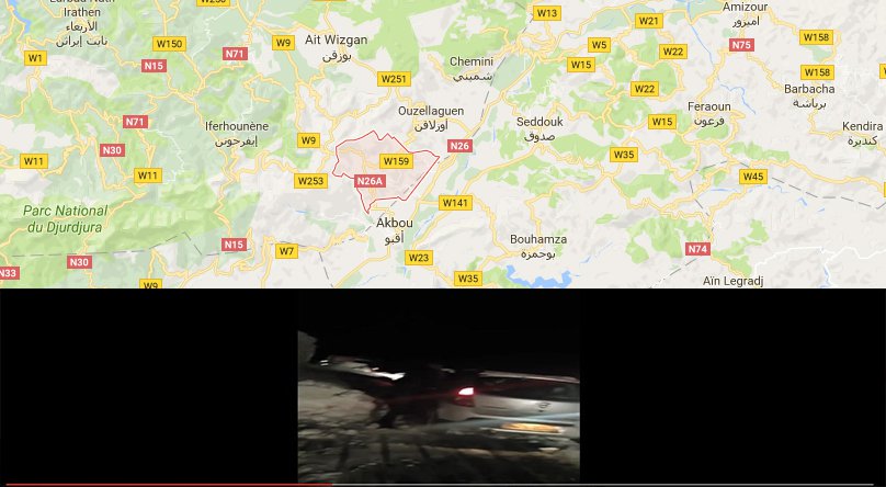 بالفيديو ..40 سيارة عالقة في أعالي جبال بجاية بسبب الثلوج حتى الساعة الثانية صباحا