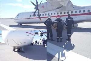 طائرة للخطوط الجوية الجزائرية تتعرض لحادث بمطار الوادي