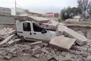 انهيار جدار متوسطة يخلف خسائر وهلعا في تبسة