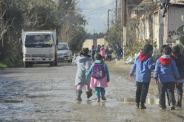 مدارس مشلولة بسبب الفيضانات بسكيكدة