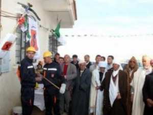 380 عائلة بحي المستقبل بتندوف تستفيد من الربط بغاز المدينة