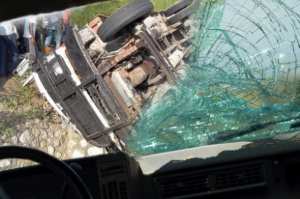 هلاك خمسة أشخاص في حادث انقلاب حافلة لنقل الركاب بالوزرة (المدية)