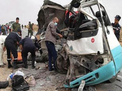 Renversement d'un bus de voyageurs à Médéa