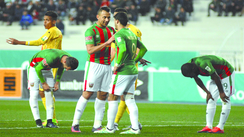 Entrée en piste du MCA !