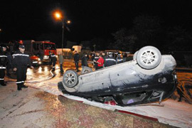 تفحم ‬شابين ‬داخل ‬سيارة‮ ‬في ‬تبسة