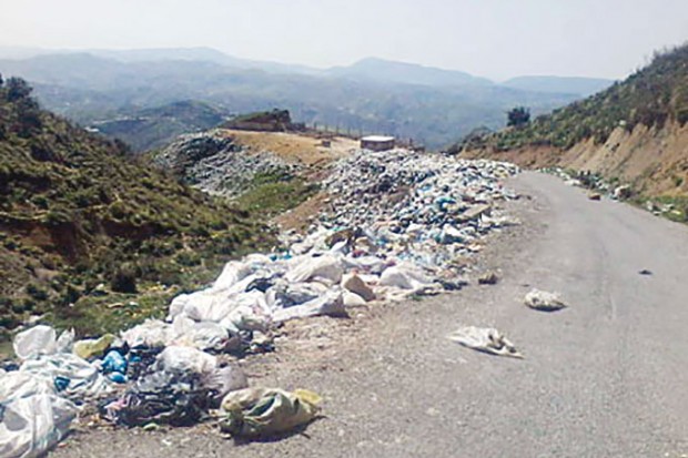 Les villageois dénoncent la réalisation d'une décharge contrôlée