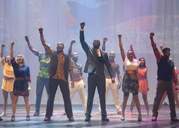 Hommage fort à Nelson Mandela