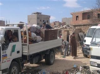 في إطار القضاء على البيوت القصديرية / ترحيل 88 عائلة ببلدية عين وسارة بالجلفة
