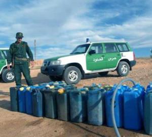 حجز أكثر من 4600 لتر من البنزين المهرّب في تمنراست