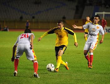 Préparation très sérieuse de l'équipe                                    USM EL HARRACH