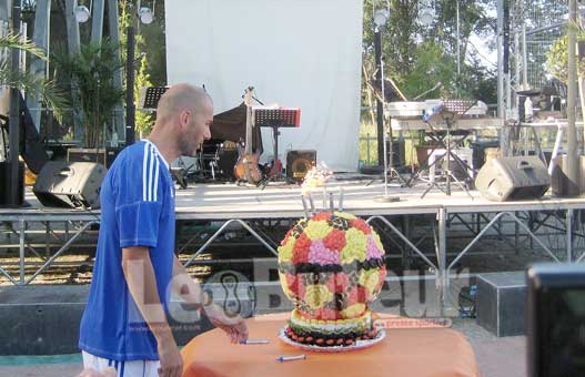 Le Buteur fête avec Zizou ses 40 ans