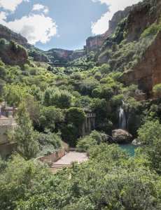 Tlemcen : Pont Gustave Eiffel et les cascades d'El-Ourit.