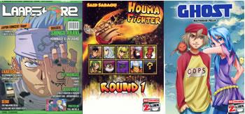 La BD à l'assaut des Algériens!                                    LABSTORE, GHOST ET HOUMA FIGHTER