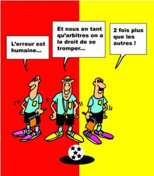 L'arbitrage enfonce l'enjeu et le fair-play