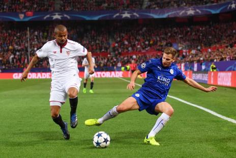 إشبيلية يضيع فوز كبير على ليستر سيتي