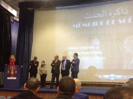 Projection du film Mémoire de Scène à Boumerdès
