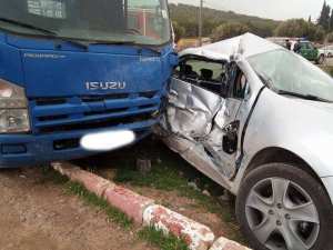 3 قتلى من عائلة واحدة وجريحان في حادث مرور بماقظة في معسكر