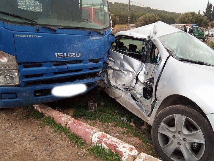 3 قتلى من عائلة واحدة وجريحان في حادث مرور بماقظة في معسكر