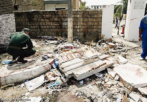 اعتداء إرهابي يستهدف مقر القيادة الجهوية للدرك الوطني بورقلة