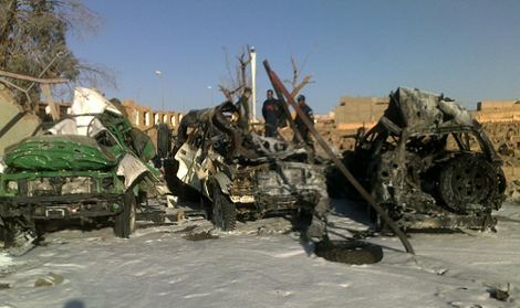 انتحاري يفجر سيارته عند مدخل المقر الجهوي للدرك الوطني بمدينة ورقلة