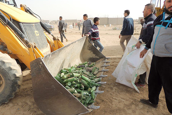 بريكة بباتنة تنظم أكبر حملة لجمع قارورات الخمر الفارغة