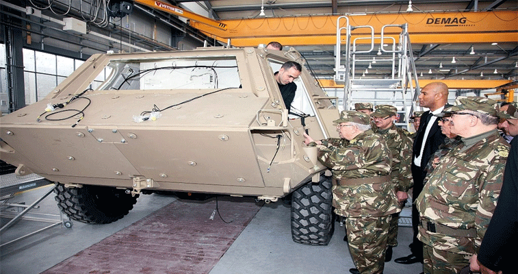 الفريق قايد صالح يدشّن مقر مركب العربات المدّرعة بعين سمارة في قسنطينة