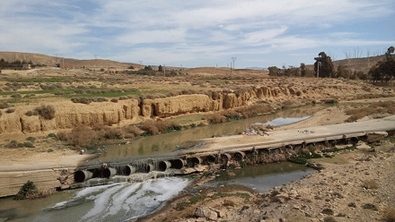 بعد منع الفلاحين من السقي بمياه الوادي