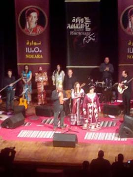 La diva Nouara honorée à Béjaïa