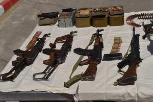 الجيش يضع يده على 40 كلاشنيكوف بأدرار