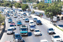 Trafic routier à Alger