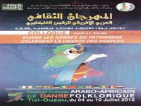 Festival culturel Arabo-Africain du 4 au 10 juillet à Tizi-Ouzou                                    La danse au rythme du tam-tam