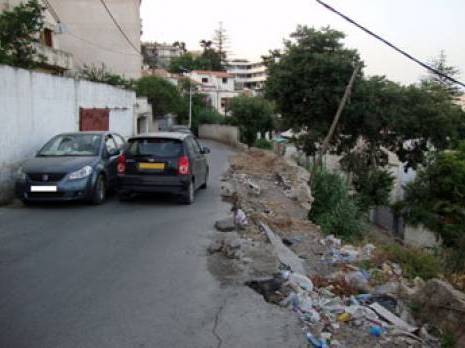glissement de terrain au chemin Laperlier                                    Les riverains interpellent l'APC d'Alger-Centre