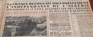 03 جويلية 1962: دخول انتصاري للحكومة المؤقتة للجمهورية الجزائرية إلى الجزائر العاصمة