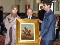 Les lauréats du Bac 2012 honorés par le président Bouteflika