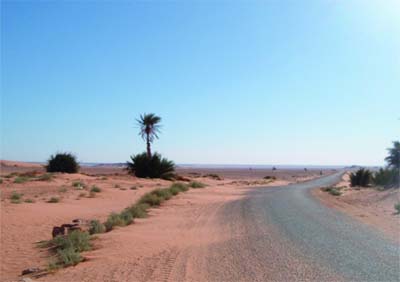 La RN6 avec ses désagréments Damoclès
