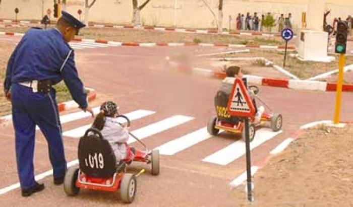 حملة تحسيسية حول السلامة المرورية للتلاميذ بورقلة