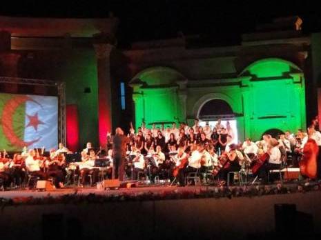 une soirée inaugurale en l'absence du public                                    34e édition du festival international de Timgad