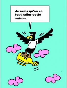 L'Aigle noir s'envole vers le titre