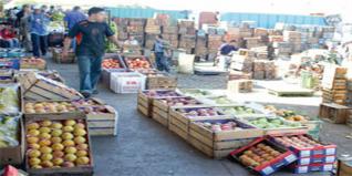 Mouvement de protestation des grossistes devant le ministère du commerce