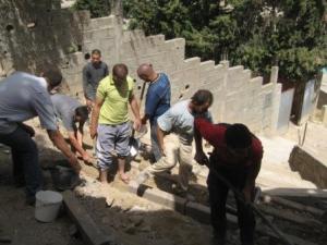 Lemroudj, action de volontariat au quartier Issalem