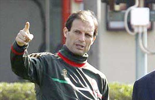 AC Milan : Allegri taquine «de nouveau» la Vieille Dame