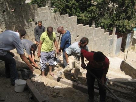 Lemroudj, action de volontariat au quartier Issalem