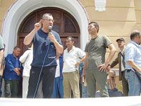 Les dissidents du FFS tiennent un meeting à Tizi Ouzou                                    'Non à la déviation de la ligne politique du parti !