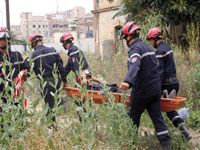 Colonne mobile de la Protection civile de Médéa                                    Des hélicoptères en renfort très prochainement