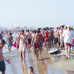 انسداد بطريق شاطئ النخيل “بالمبيتش