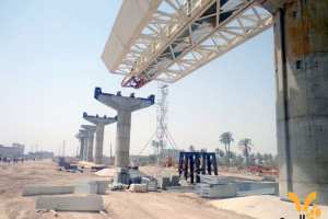 تقدم في أشغال إنجاز جسر بن طابوش بقالمة