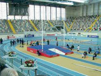 Omnisports /Athlétisme Mondiaux juniors                                    Mohamed Belbachir en finale du 800 m