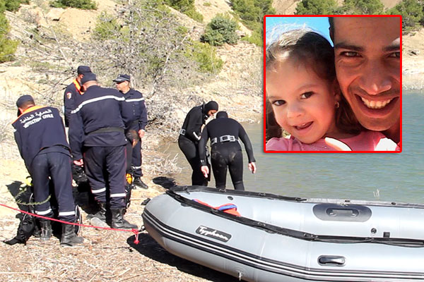 العثور على طفلة مفقودة نائمة على حافة سد بتسمسيلت