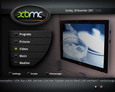 إطلاق نسخة من برنامج الميديا "xbmc" لأجهزة أندرويد